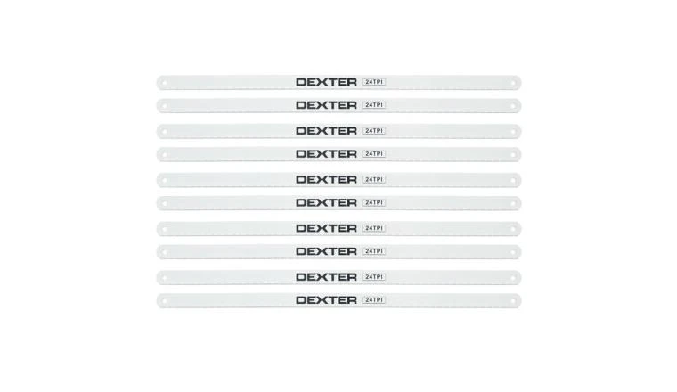 LAME SCIE METAL 24 DENTS 300MM DEXTER LOT DE 10
