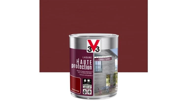 LASURE V33 HAUTE SAISON 8ANS ROUGE BASQUE 0.75L