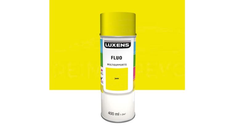 PEINTURE AERO JAUNE FLUO 0L4 LUXENS