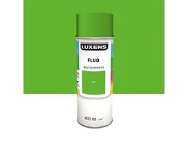 PEINTURE AERO VERT FLUO 0.4L LUXENS