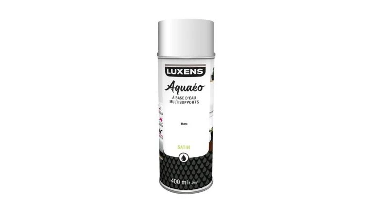 PEINTURE AERO BLANC SAT 0.4L LUXENS