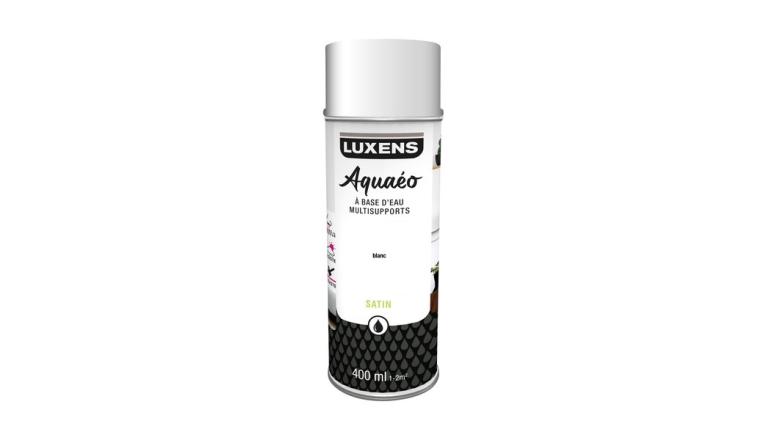 PEINTURE AERO BLANC SAT 0.4L LUXENS