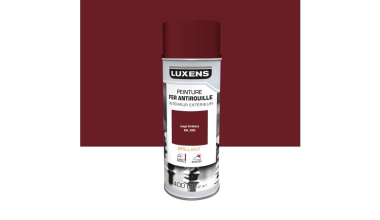 PEINTURE AERO FER ROUGE BRIL LUXENS
