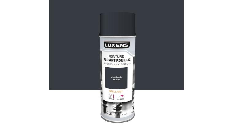 PEINTURE AERO FER ANTH BRIL 0.4L LUXENS