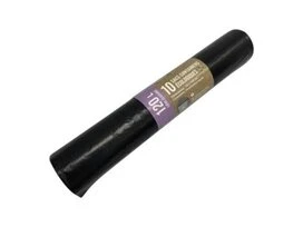 SACS-POUBELLE 120 L LIEN CLASSIQUE NOIR X10