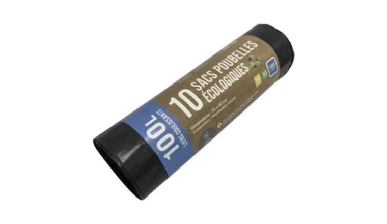 SAC POUBEL 100L LIEN COULIS RL10