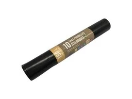 SACS-POUBELLE 150 L LIEN CLASSIQUE NOIR X10
