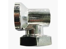 APPLIQUE LAITON CHROME DIAMETRE 14 15X21