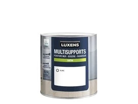 PEINTURE ACRYL SAT BLANC 0L5 BICOUCHE LUXENS