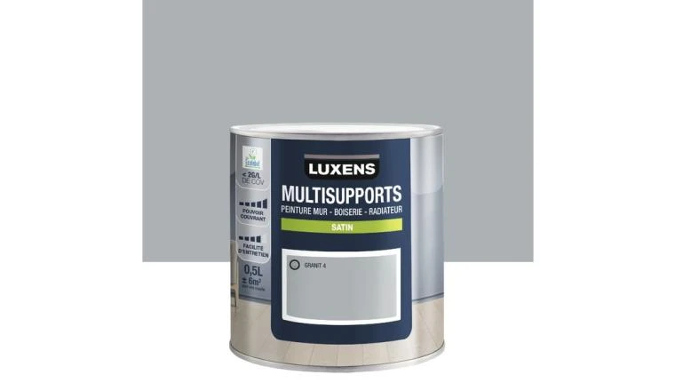 PEINTURE MONO SAT 0.5L GALET 4 LUXENS