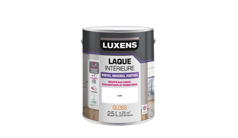 PEINTURE LAQUE BLANC BRILLANT 2.5L LUXENS