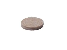 PATINS FEUTRE ADHESIF STANDERS MARRON 20MM LOT DE 16