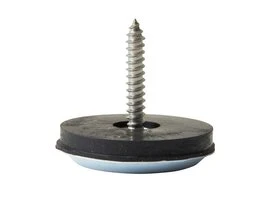 PATINS GLISS+VIS STANDERS MARRON 30MM LOT DE 4
