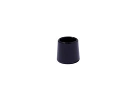 EMBOUTS ENVELOPPANT PLASTIQUE STANDERS NOIR 10MM LOT DE 8