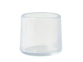 EMBOUTS ENVELOPPANT TRANSPARENT 22MM LOT DE 4