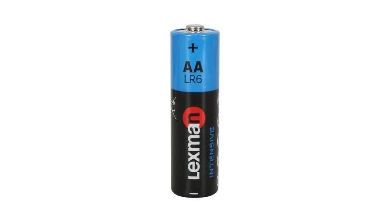 PILE ALCALINE AA 1.5V LR6 POWER+ LOT DE 4 LEXMAN