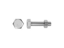 BOULON TH 6X40 INOX  S8