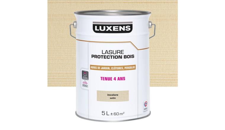 LASURE LUXENS 4 ANS INCOLORE SATINE 5L