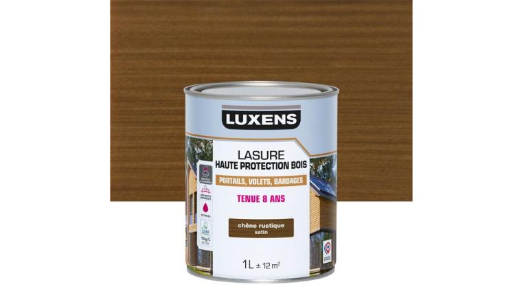 LASURE LUXENS 8 ANS CHENE RUSTIQUE SATINE 1L