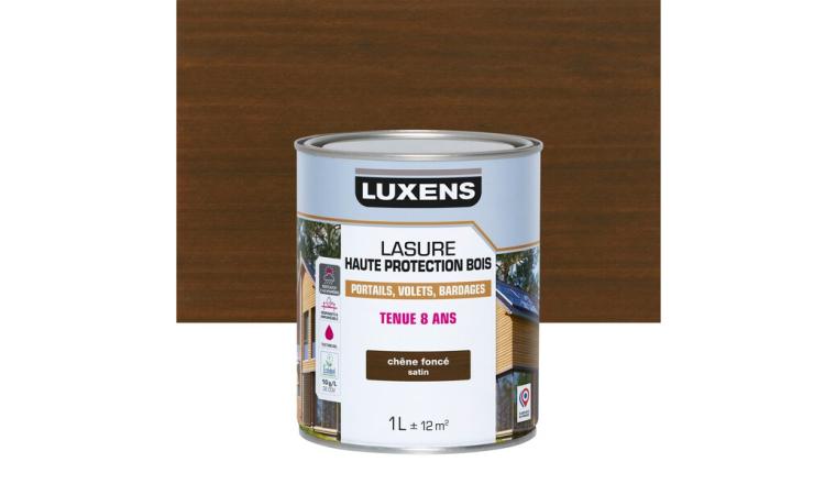 LASURE LUXENS 8 ANS CHENE FONCE SATINE 1L