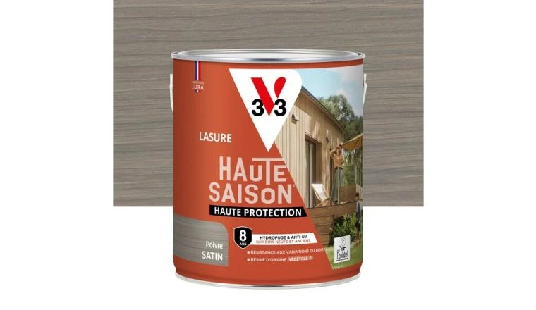 LASURE V33 HAUTE SAISON 8ANS POIVRE 2.5L