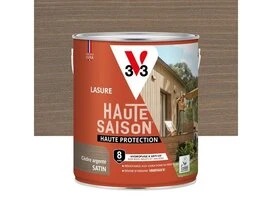 LASURE V33 HAUTE SAISON 8ANS CEDRE ARGENTE 2.5L