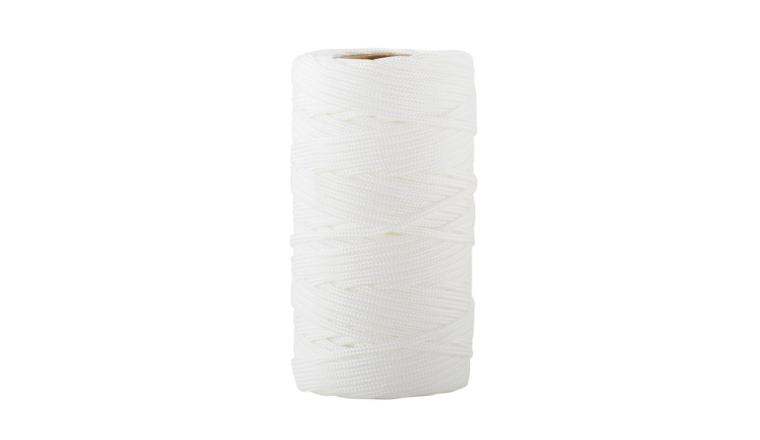 FICELLE POLYPROPYLENE TRESSE CREUSE BLANC DIAM. 1.5MM L. 50M