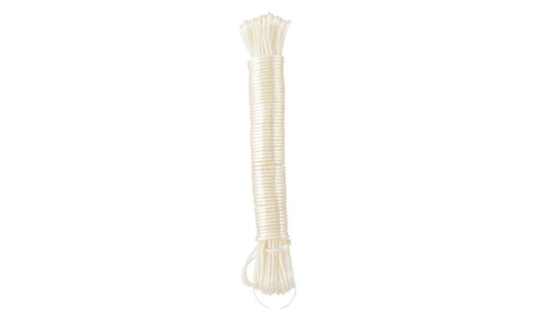 CORDE PVC A LINGE BLANC DIAM. 2.8MM L. 20M