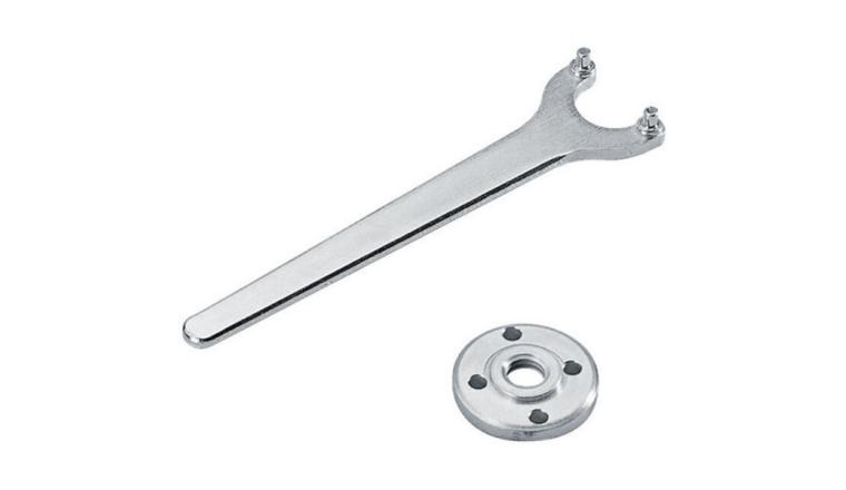 CLE DROITE + ECROU M14/MEULEUSE AL22MM