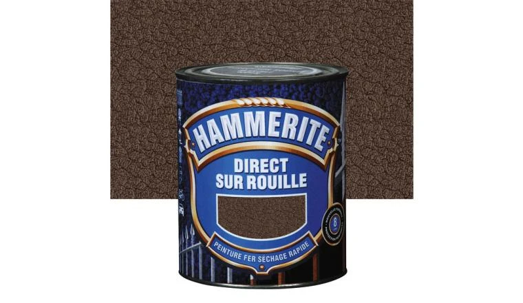 PEINTURE MARTELE CHATAIGNE 2L5 HAMMERITE