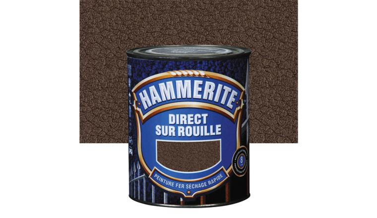 PEINTURE MARTELE CHATAIGNE 2L5 HAMMERITE
