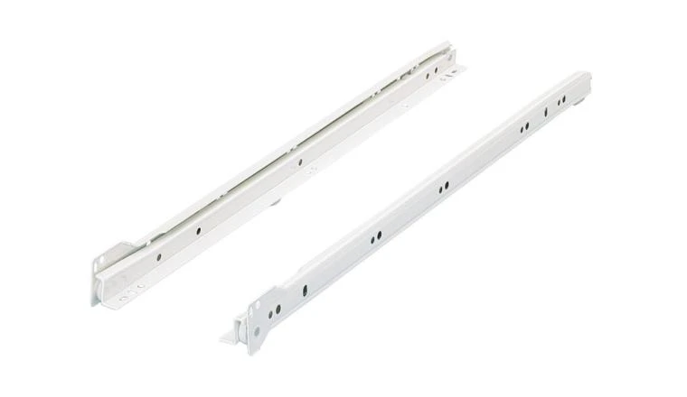 COULISSE GALET 550MM ACIER BLC