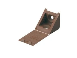 FERRURE ASSEMB 23MM PLAST BRUN