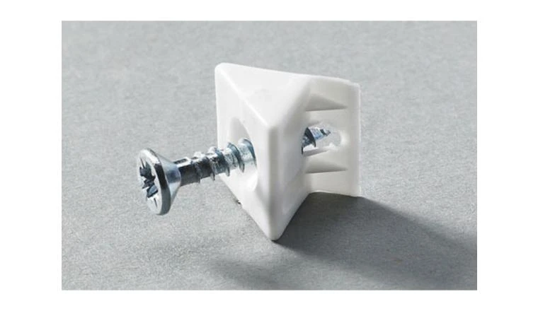 EQUERRE RACCORD PAROI BLC B20