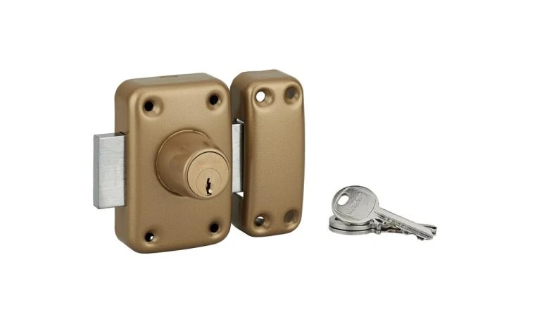 VERROU APACHE CYLINDRE 40 MM DORE