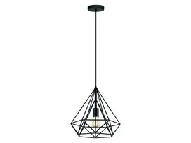 SUSPENSION GRAHA E27 D32.5 METAL NOIR INSPIRE
