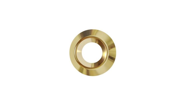 RONDELLE CUVETTE DIAMETRE 4 LAITON LOT DE 50