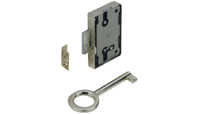 SERRURE MBLE PLAQUER 35MM NICK