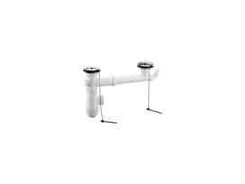 VIDAGE EVIER GRES 2 CUVES D60 SANS TP