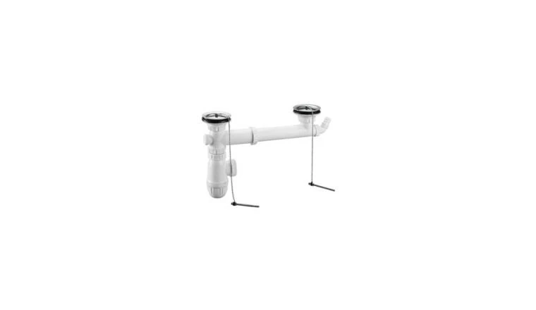 VIDAGE EVIER GRES 2 CUVES D60 SANS TP