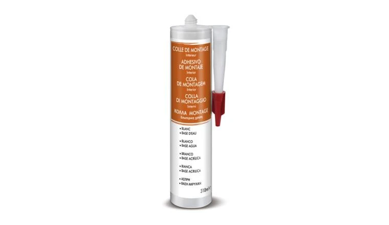 COLLE FIXATION INTERIEUR ACRYLIQUE 1ER PRIX BLANC 280ML
