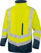 PARKA 5EN1 L JAUNE/BLEU OPTIMUM