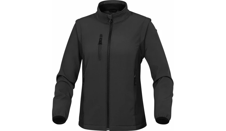 VESTE SOFTSHELL FEMME MYSEN2 GRIS/NOIR S