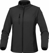 VESTE SOFTSHELL FEMME MYSEN2 GRIS/NOIR L