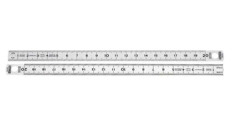 REGLET ACIER INOXYDABLE FLEXIBLE 30CM X 13MM