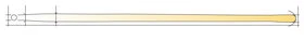 MANCHE FOURCHE DOUILLE 135 HETR