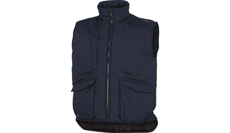 GILET SIERRA BLEU/ORANGE TAILLE M