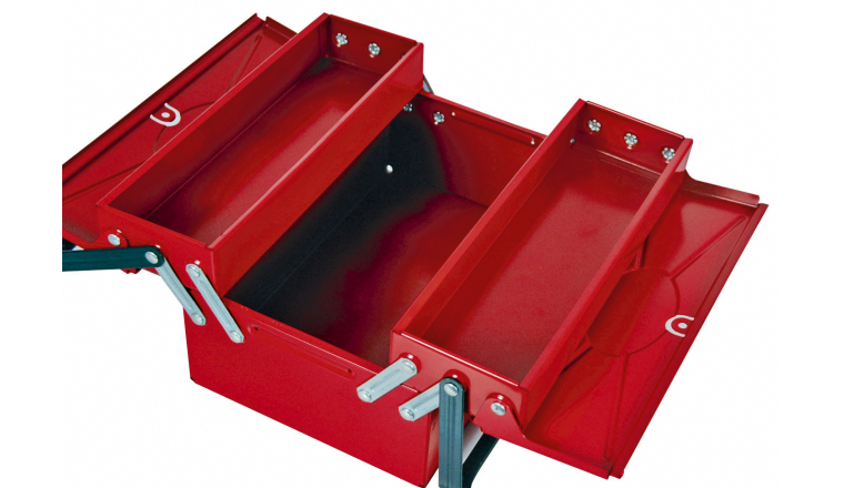 CAISSE OUTILS METAL 5COMPART 550X200X200