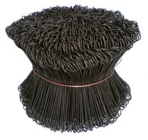 BOTTE 1000 LIENS METALLIQUES RECUIT A BOUCLES D. 1.1 X 140 MM