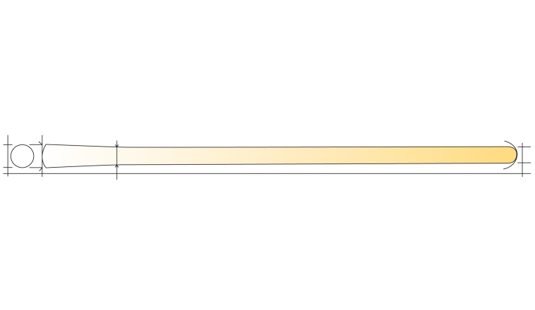 MANCHE PIOCHE ROND 0M90X50